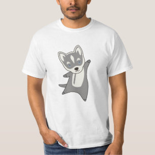 Camiseta Husky Dog PoochAnimal Friends Niños
