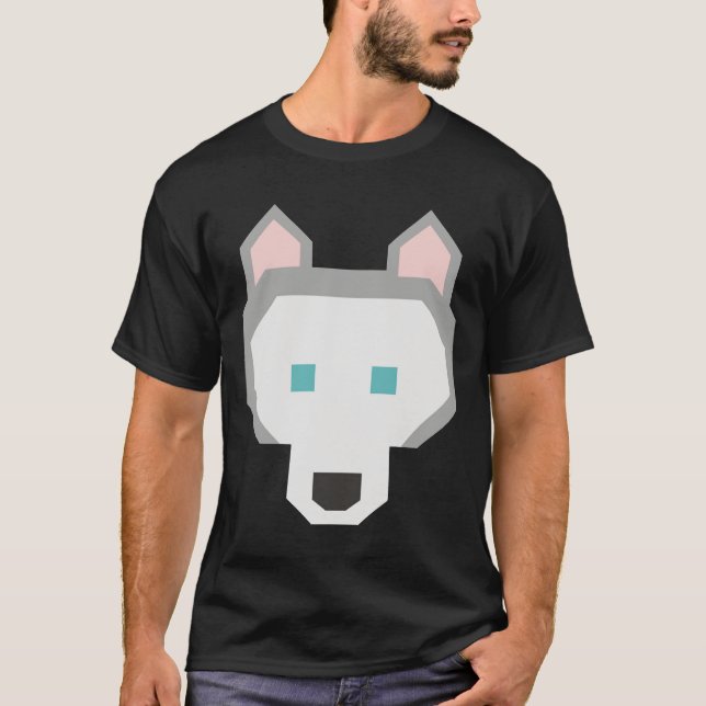 Camiseta Husky Dog Puppy (Anverso)