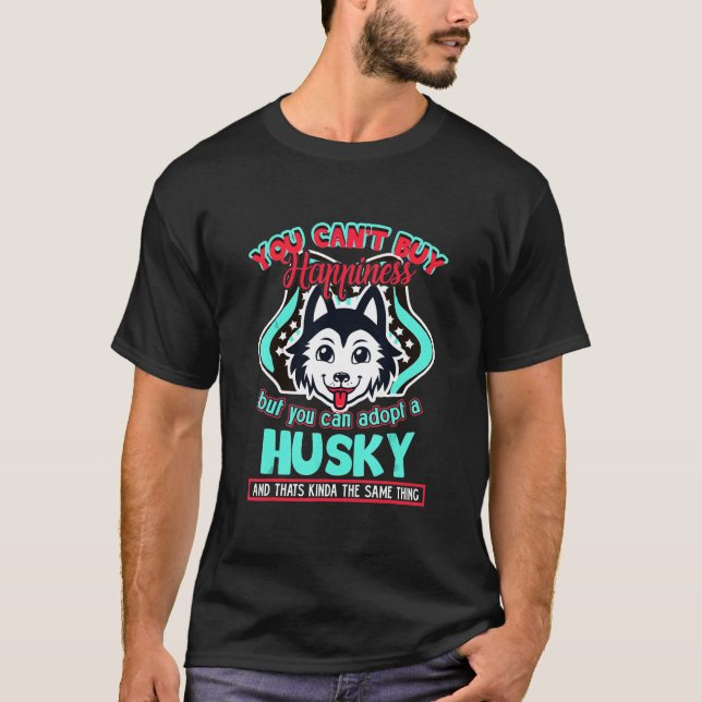 Camiseta Husky Dog S (Anverso)