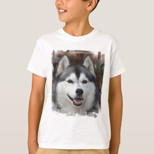 Camiseta Husky Dog Sweatshirt (Anverso)