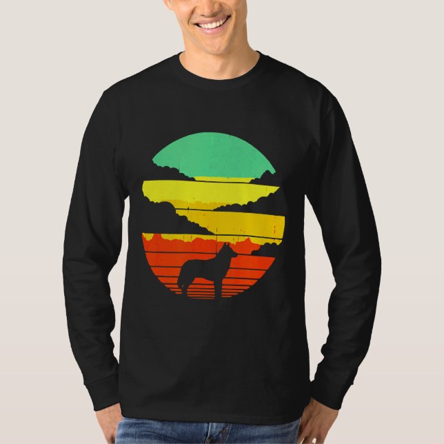 Camiseta Husky es mi animal espiritual (Anverso)