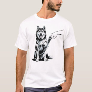 Camiseta Husky Fist Bump – La lealtad se une al es
