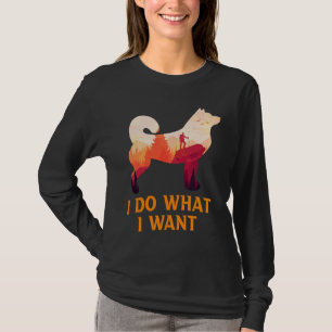 Camiseta Husky Hago Lo Que Quiero...