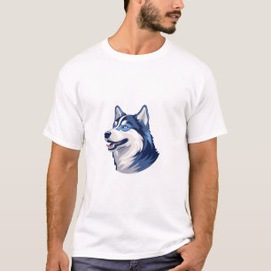 Camiseta Husky Howlers Husky Dog Power Logo Art