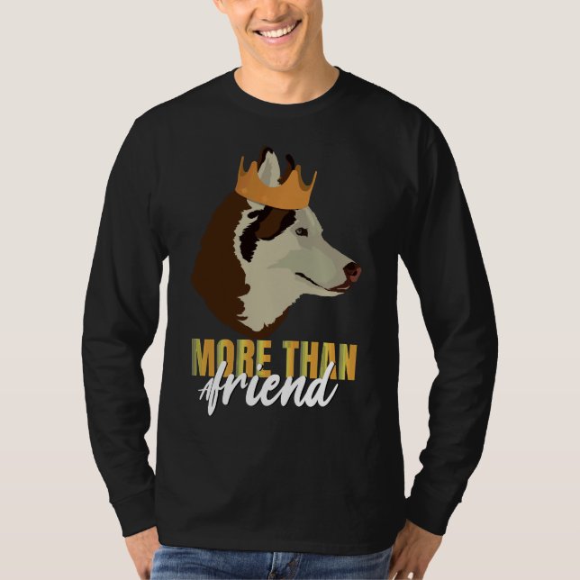 Camiseta Husky Husky Husky Husky Heartbea Siberi (Anverso)