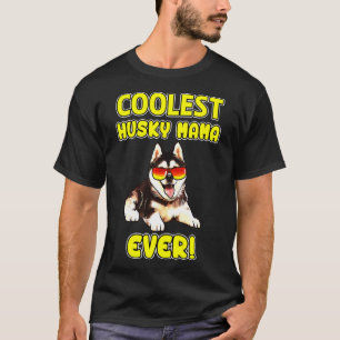 Camiseta Husky Husky Mom