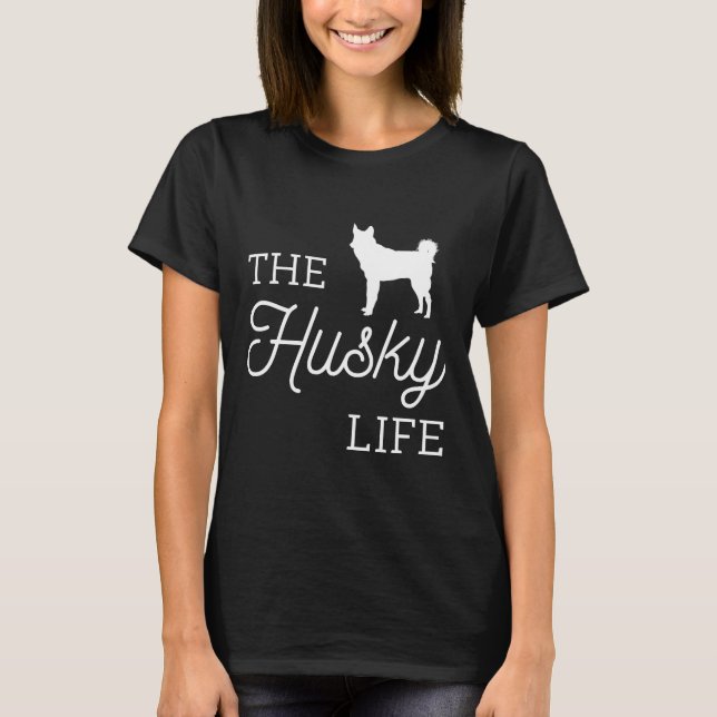 Camiseta Husky Life (Anverso)