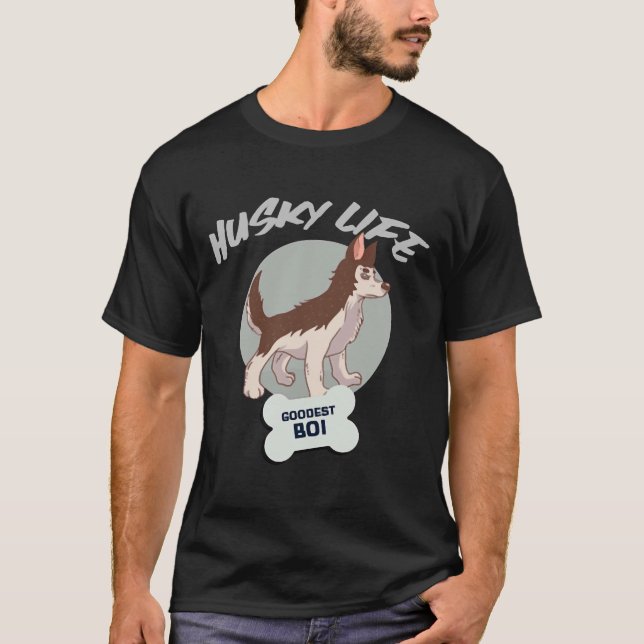 Camiseta Husky Life (Anverso)