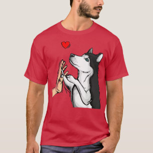 Camiseta Husky Love Cute Dog Mom Mujeres Chicas 