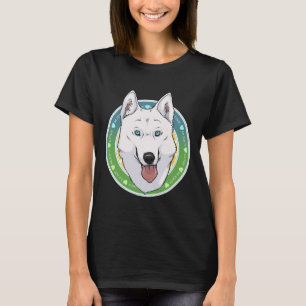 Camiseta Husky Love White
