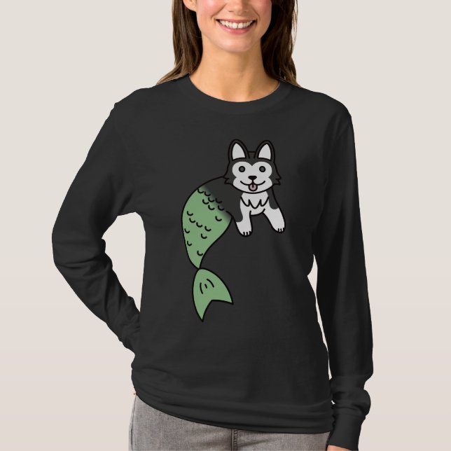 Camiseta Husky Mermaid (Anverso)