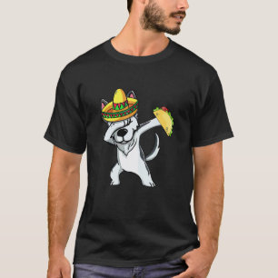 Camiseta Husky Mexicano Haciento Dabbing Cinco De Mayo Ponc