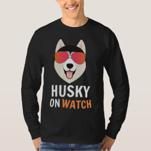 Camiseta Husky Mirando A Mi Husky Husky Dad Huskey Dogowner