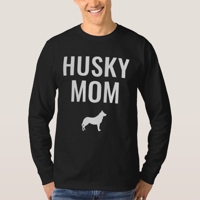 Camiseta Husky Mom (Anverso)