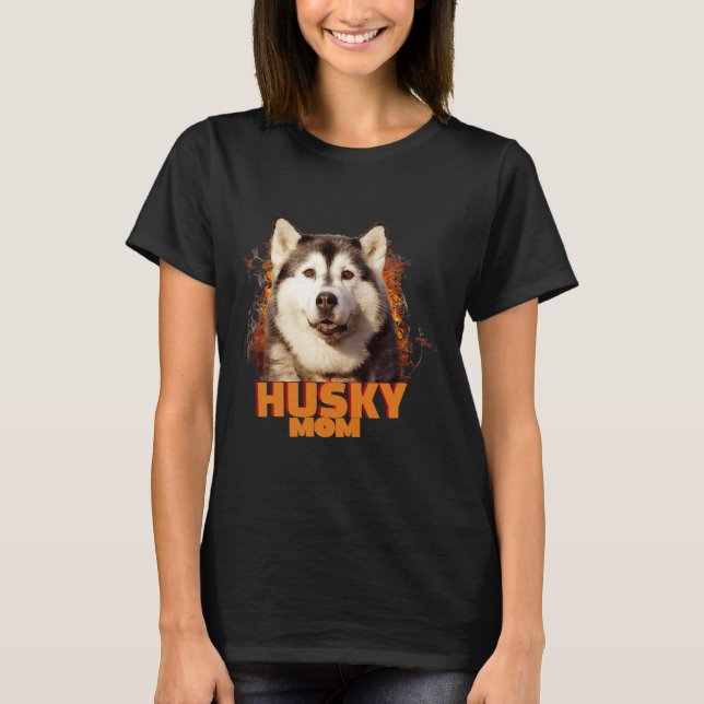 Camiseta Husky Mom Essential (Anverso)