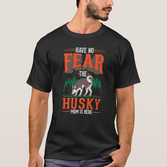 Camiseta Husky Mom Husky Owner   (Anverso)