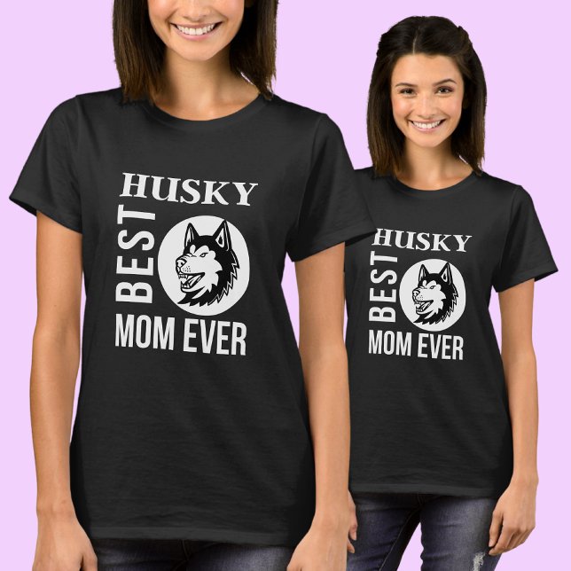 Camiseta Husky Mom, Perro Mom, Husky Gift (Subido por el creador)