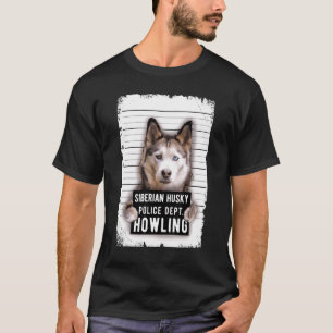 Camiseta Husky Mug Shot