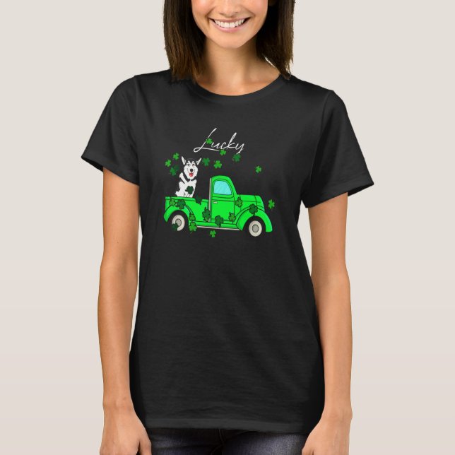 Camiseta Husky Patricks Day Irish C (Anverso)