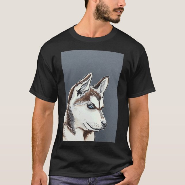 Camiseta Husky Premium (Anverso)