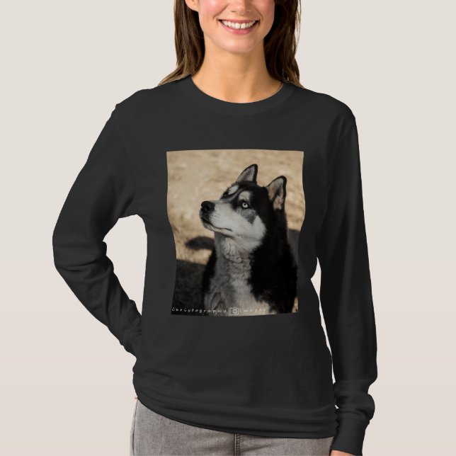 Camiseta Husky Pup Scoop (Anverso)