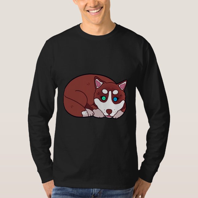 Camiseta Husky Puppy (Anverso)