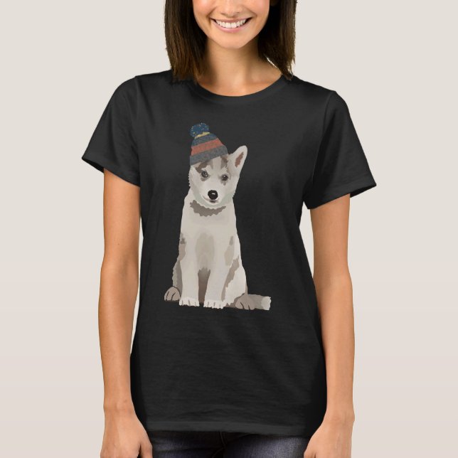Camiseta Husky Puppy (Anverso)