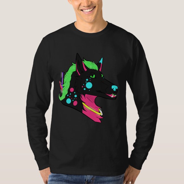 Camiseta Husky Rave (Anverso)