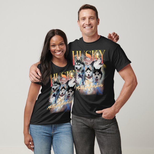 Camiseta Husky Shirt Bootleg Siberian Husky de los 90 (Unisexo)