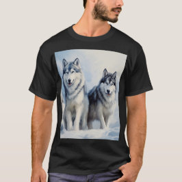 Camiseta Husky Siberian