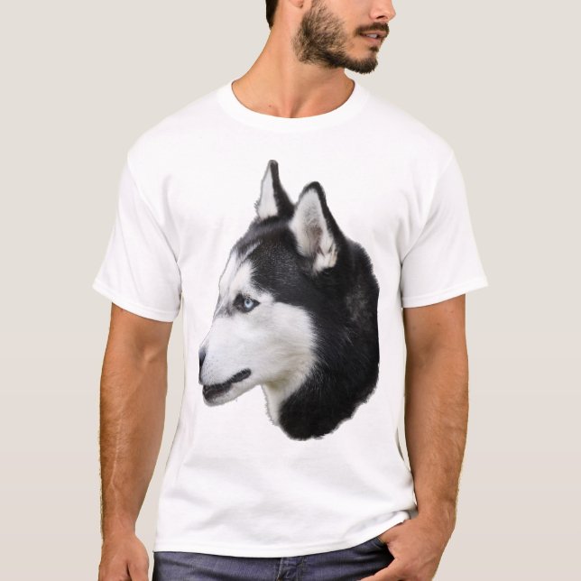Camiseta husky siberiano (Anverso)