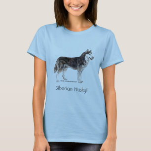 Camiseta ¡Husky siberiano!