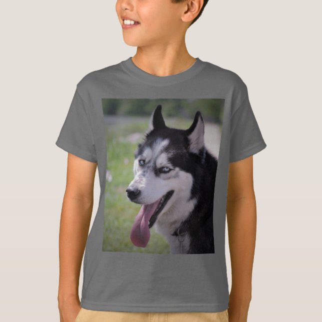 Camiseta Husky siberiano (Anverso)