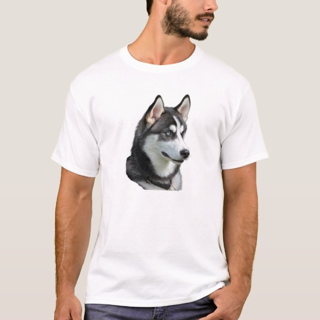 Camiseta husky siberiano (Anverso)