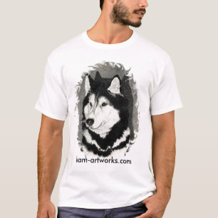 Camiseta husky siberiano