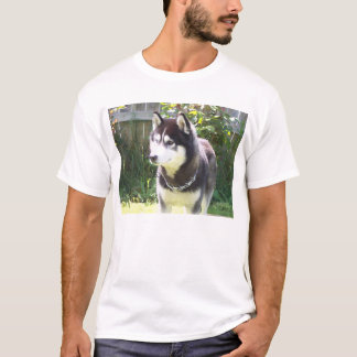 Camiseta Husky siberiano