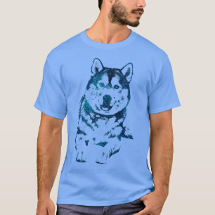 Camiseta Husky siberiano 1