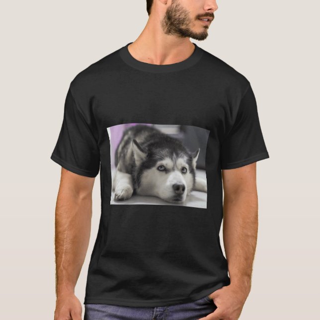 Camiseta Husky siberiano 32 (Anverso)