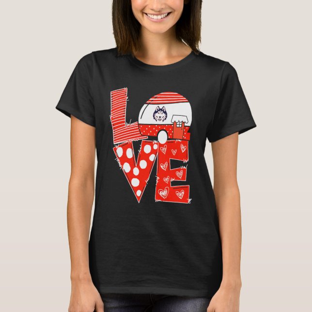 Camiseta Husky Stacks Love Gameday (Anverso)
