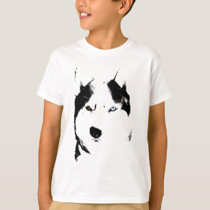 Camiseta Husky T-Shirt Kids Sled Dog Kid Husky Ringer Shirt