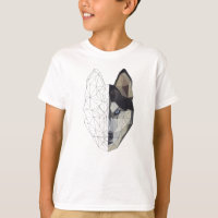 Husky Wolf Dog Puppy Animal - Geometric Low Poly