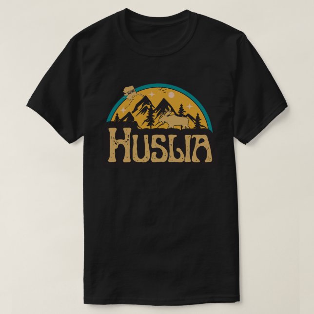 Camiseta Huslia, Alaska (Diseño del anverso)