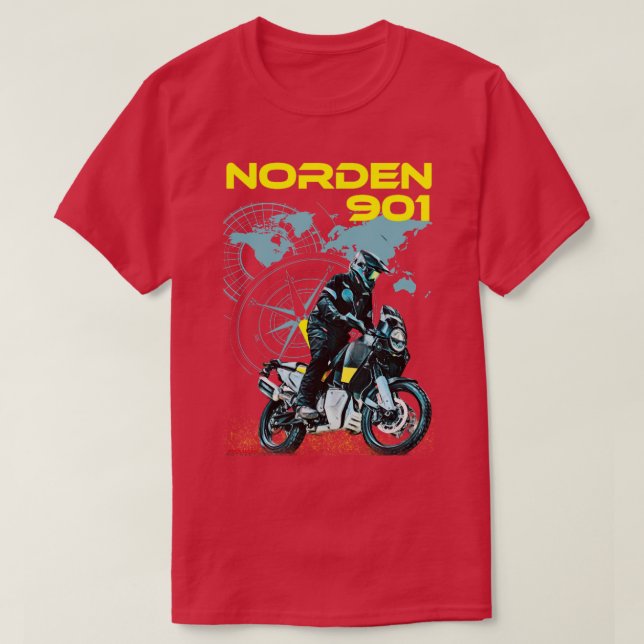 Camiseta Husqvarna Norden (Diseño del anverso)