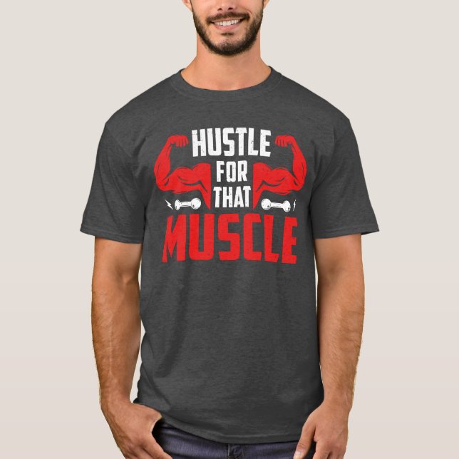 Camiseta Hustar por ese músculo (Anverso)