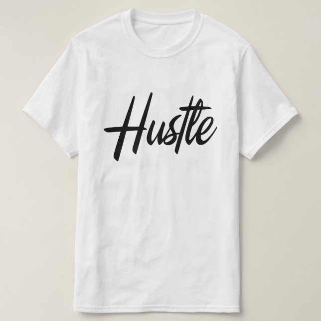 Camiseta Hustle (Diseño del anverso)