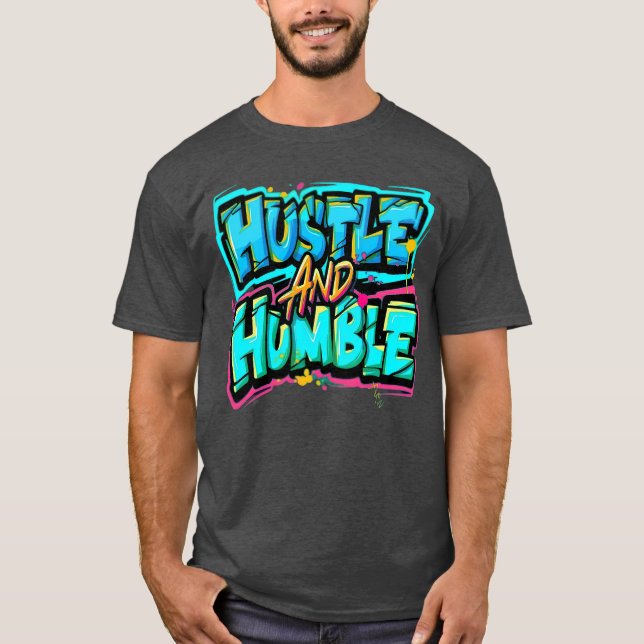 Camiseta Hustle and Humble gift (Anverso)