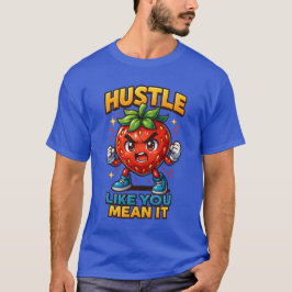 Camiseta Hustle Como Quieres Decir It Chibi Strawberry Tee