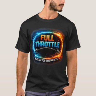 Camiseta Hustle de Full Throttle para el músculo |