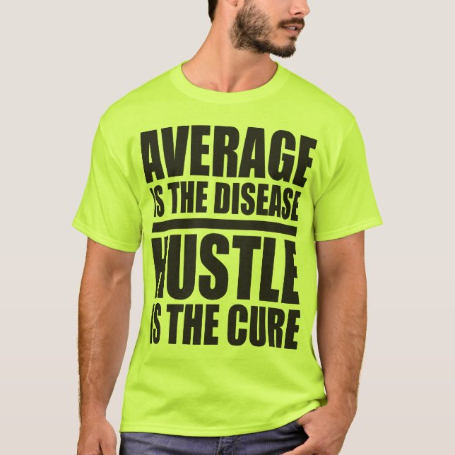 Camiseta Hustle - Motivación de entrenamiento (Anverso)