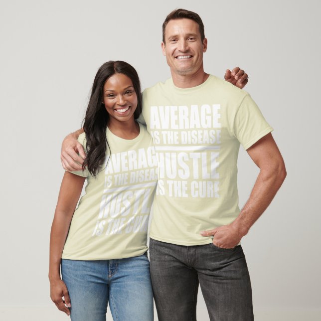 Camiseta Hustle - Motivación para la construcción de cuerpo (Unisexo)